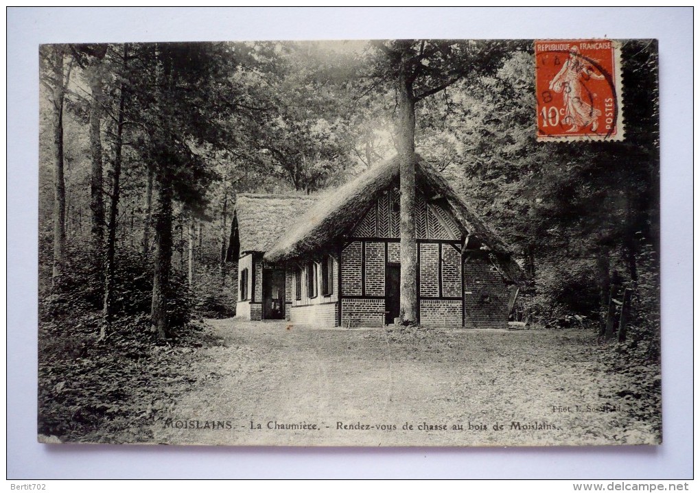 80- SUPERBE ET EN PARFAIT ETAT -  MOISLAINS - La Chaumière - Rendez- Vous De Chasse Au Bois De MOISLAINS - Moislains