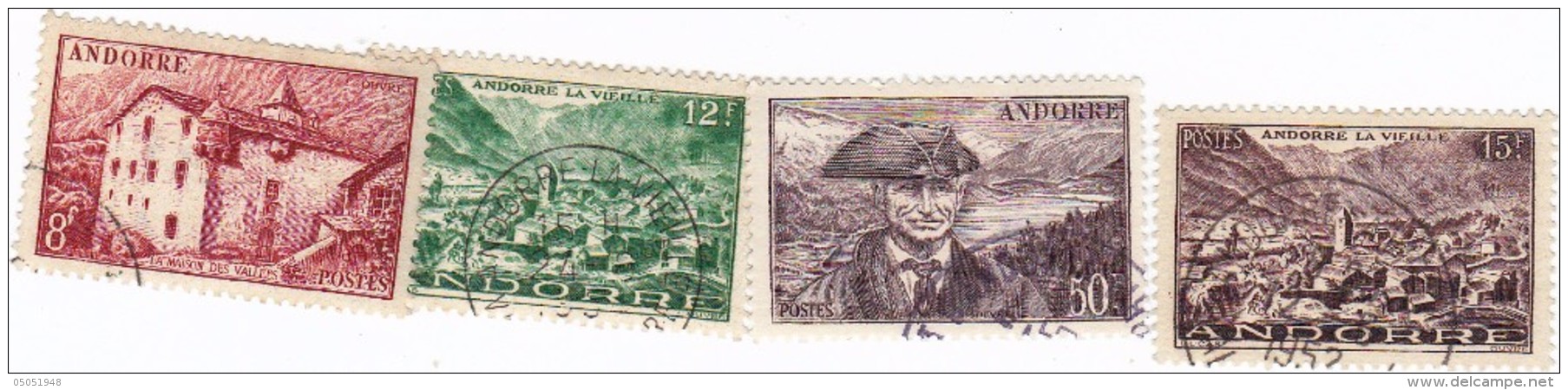 118 Et 3 Timbres Et Viguier  Paysages      Disponible    (855) - Used Stamps