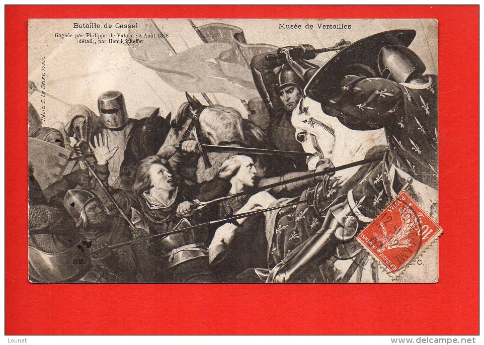 Histoire - Bataille De Cassel , Par Henri Scheffer - Histoire
