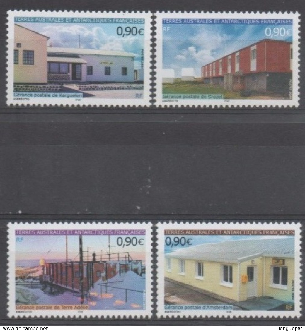 TAAF : Gérances Postales à Amsterdam, à Crozet, Aux Kerguelen, En Terre Adélie - Unused Stamps