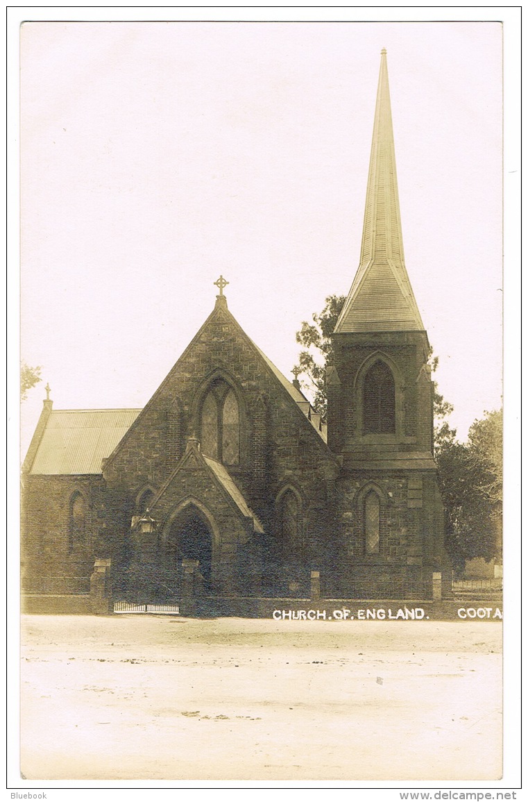 RB 1113 - 1915 Australia Real Photo Postcard - Cootamundra Church South West NSW - Sonstige & Ohne Zuordnung