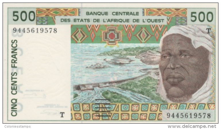 (B0390) WEST AFRICAN STATES (TOGO), 1994. 500 Francs. P-810Td. UNC - États D'Afrique De L'Ouest