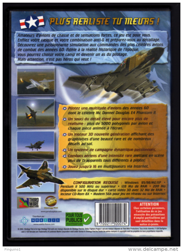 PC Strike Fighters Project-1 - Jeux PC