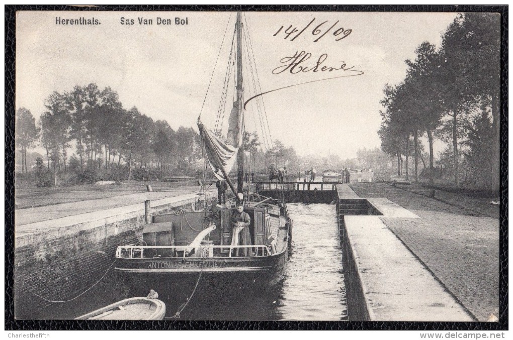 HERENTHALS - HERENTALS - Sas Van Den Bol Antonius - 1909 - Emiel Vos - Herentals