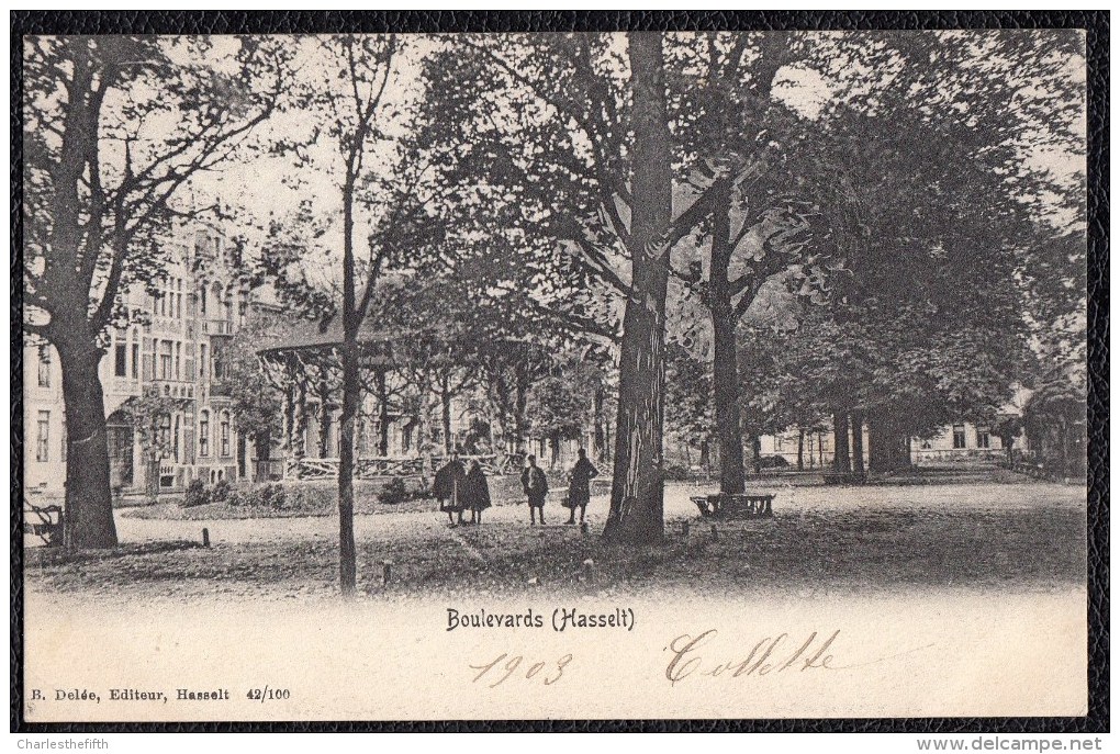 Hasselt - Boulevards 1905 (Geanimeerd) - Hasselt