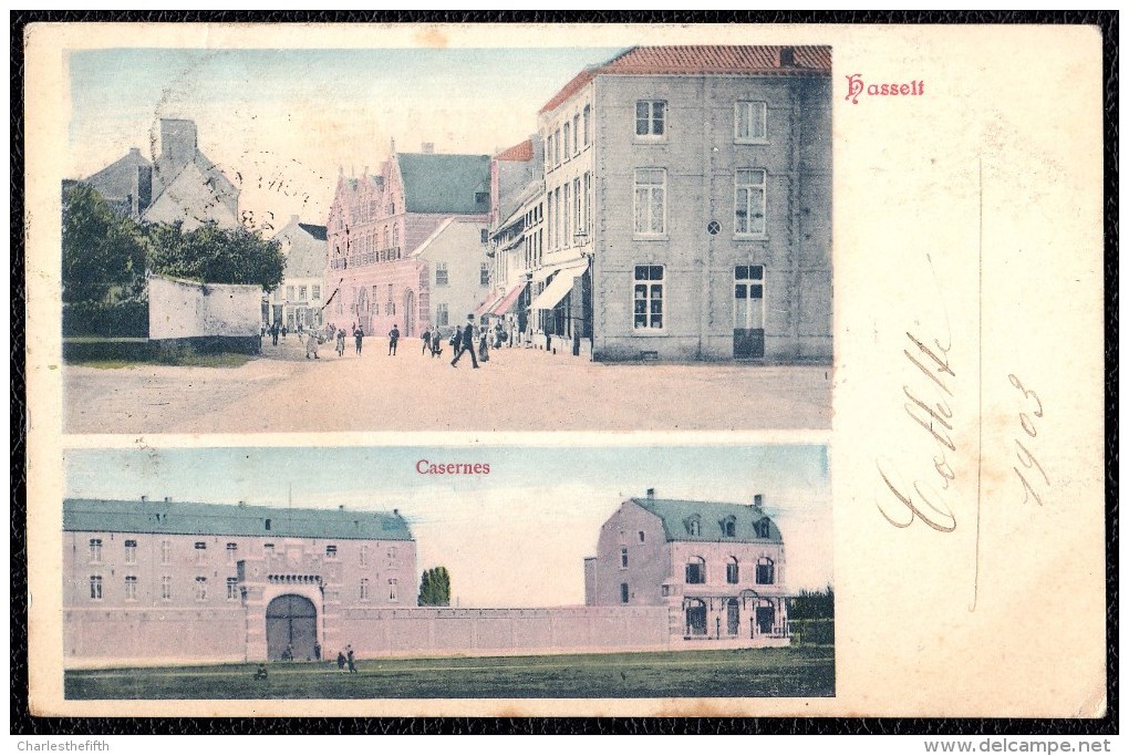 Hasselt - Casernes (Geanimeerd) 1903 - Hasselt