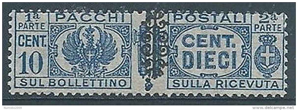 1945 LUOGOTENENZA PACCHI POSTALI 10 CENT MNH ** - RR3906-3 - Colis-postaux
