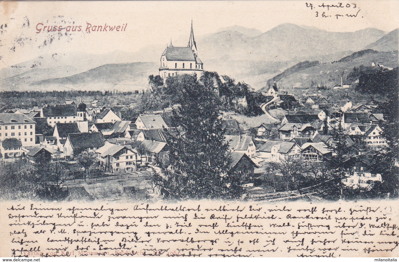 Gruss Aus Rankweil * 27. April 1903 - Rankweil