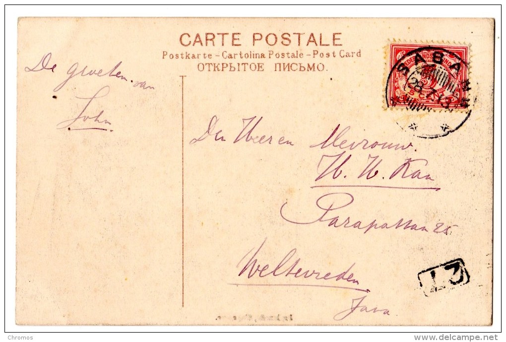 Carte Postale,  Obl. 1913, Singapour, Singapore, Esplanade - Singapore