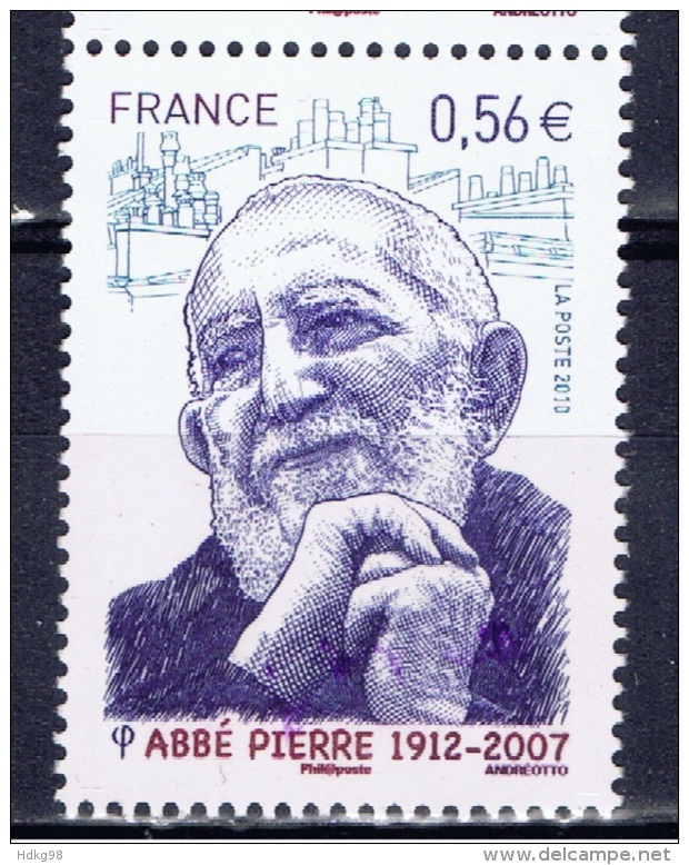 F+ Frankreich 2010 Mi 4805 Mnh Abbé Pierre - Ungebraucht