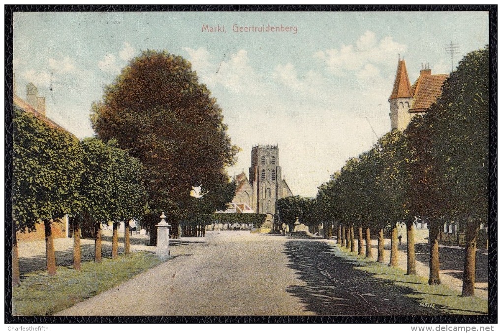 Geertruidenberg  " Markt " 1910 - Geertruidenberg