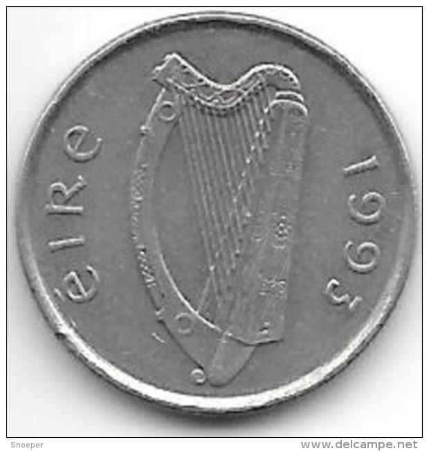 ¨ireland  5 Pence   1993   Km 28 - Irlande