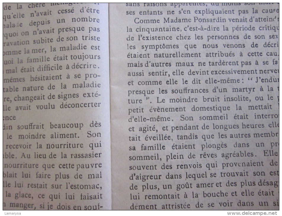 1899 Livret Publicités Médicale-Médecine-Pharmacie-Maladie Femme/Homme-Médicament-Soin-Guérison-l'homme Qui Court Shaker - Werbung