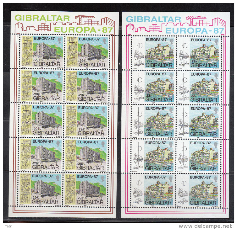 Europa CEPT - 1987 GIBRALTAR Minifoglio Perfetto ** - 1987