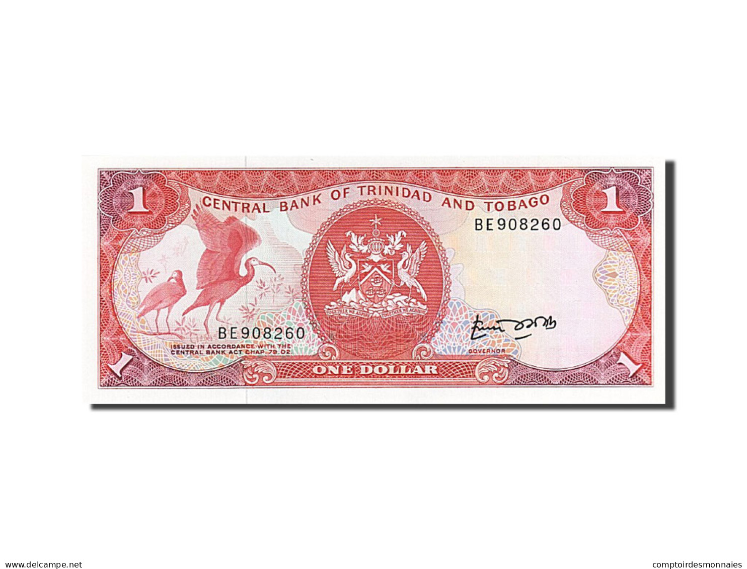 Billet, Trinidad And Tobago, 1 Dollar, 1985, Undated, KM:36d, SPL - Trinidad & Tobago