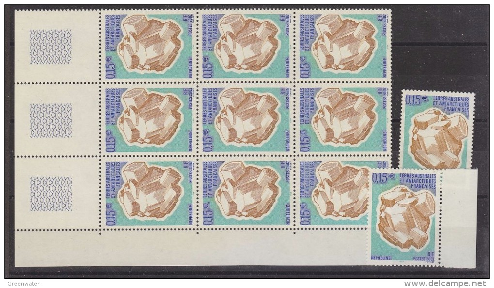 TAAF 2002 Mineral / Nepheline 1v 11x ** Mnh (31503) - Neufs