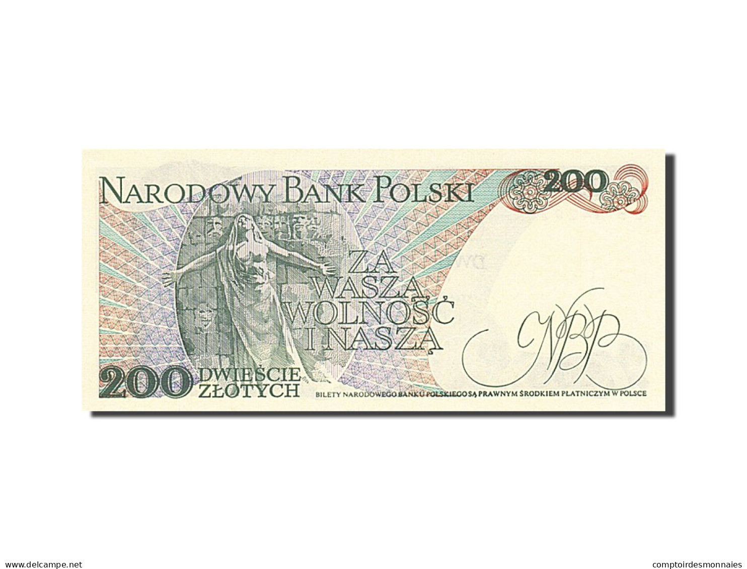 Billet, Pologne, 200 Zlotych, 1988, 1988-12-01, KM:144c, SPL - Polen