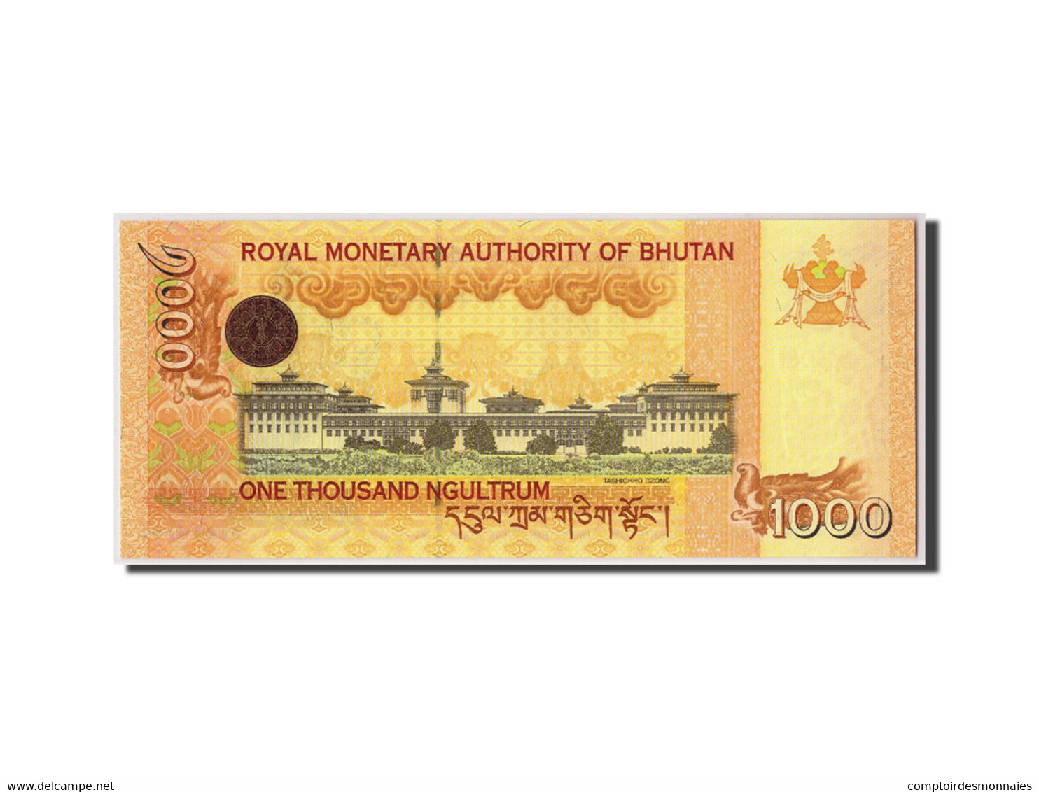 Billet, Bhoutan, 1000 Ngultrum, 2008, KM:34a, NEUF - Bhutan