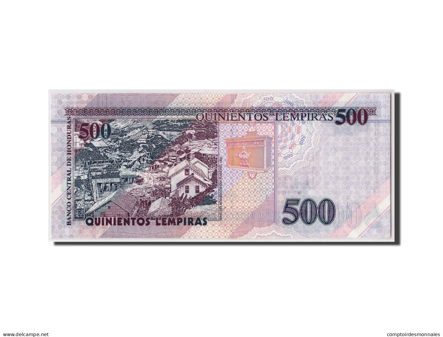 Billet, Honduras, 500 Lempiras, 2004, 2004-08-26, KM:78f, NEUF - Honduras