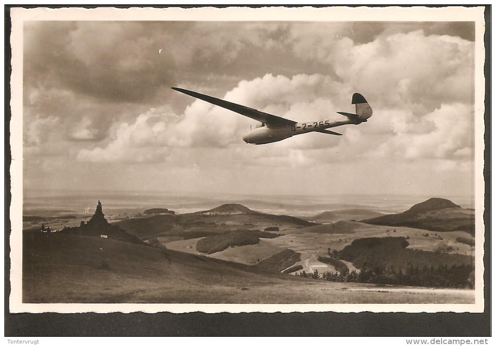 Wasserkuppe-Rhön. SEGELFLUGZEUG 0-2-265 - Rhön