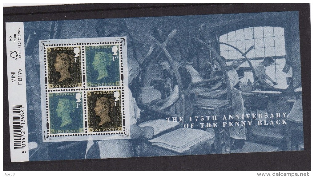 2015 -175 Anniversary Of The  Penny Black - Unused Stamps