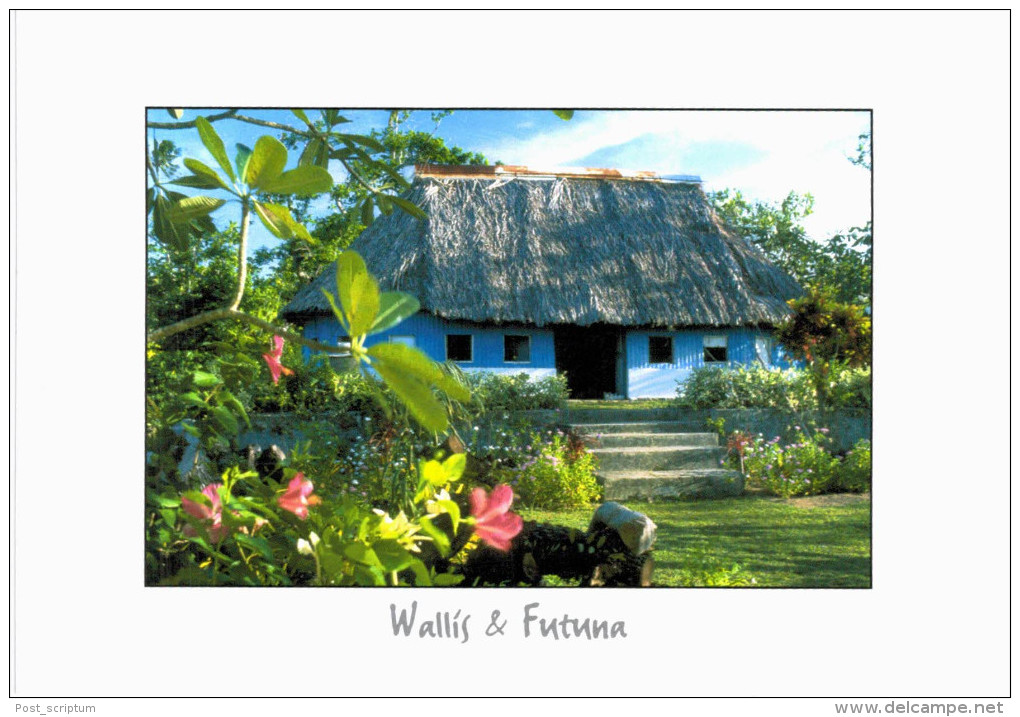 Océanie - Wallis Et Futuna Fale Bleu à Vailala - Wallis Und Futuna