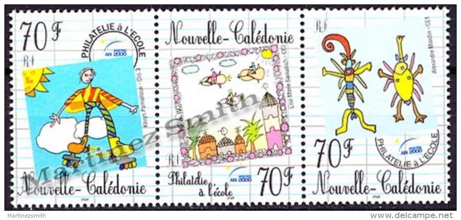 New Caledonia - Nouvelle Calédonie  2000 Yvert 831-33 Philately At School - MNH - Ungebraucht