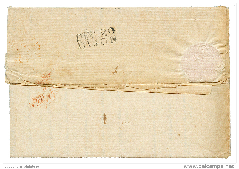 COTE D'OR : 1813 DEB.20 DIJON Sur Lettre De PARIS. Superbe. - Other & Unclassified