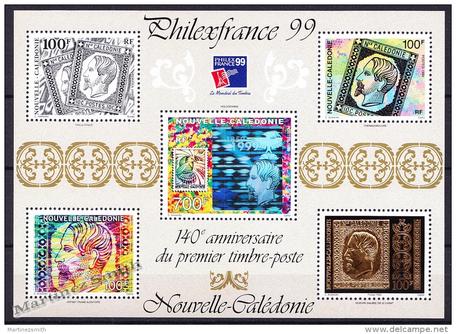 New Caledonia - Nouvelle Calédonie 1997 Yvert BF-21 Philexfrance '99, 140th Ann. First Stamp - MNH - Blocchi & Foglietti