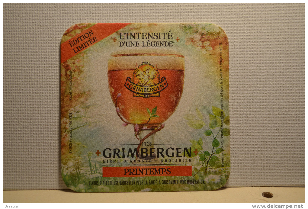 Sous-bocks Grimbergen - Belgium - Belgique - Bière - Sous-bocks