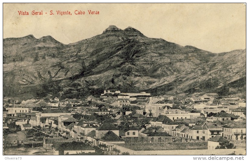 CABO VERDE, SÃO VICENTE, Vista Geral, 2 Scans - Cap Verde