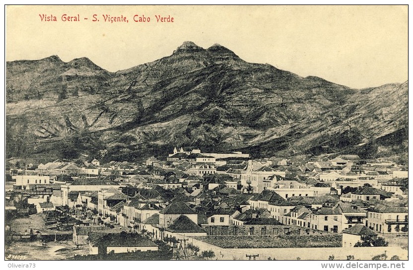 CABO VERDE, SÃO VICENTE, Vista Geral, 2 Scans - Cap Vert