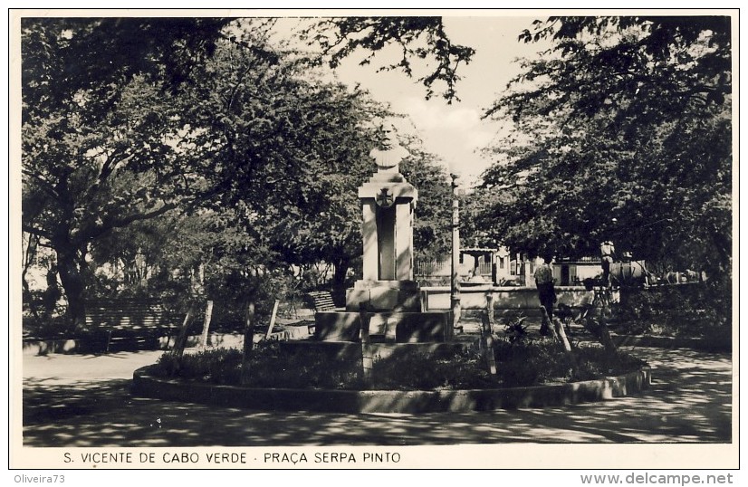 CABO VERDE, SÃO VICENTE, Praça Serpa Pinto, 2 Scans - Cap Vert