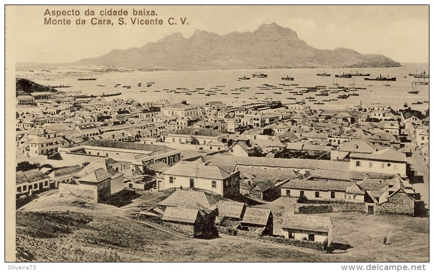 CABO VERDE, SÃO VICENTE, Aspecto Da Cidade Baixa, 2 Scans - Capo Verde