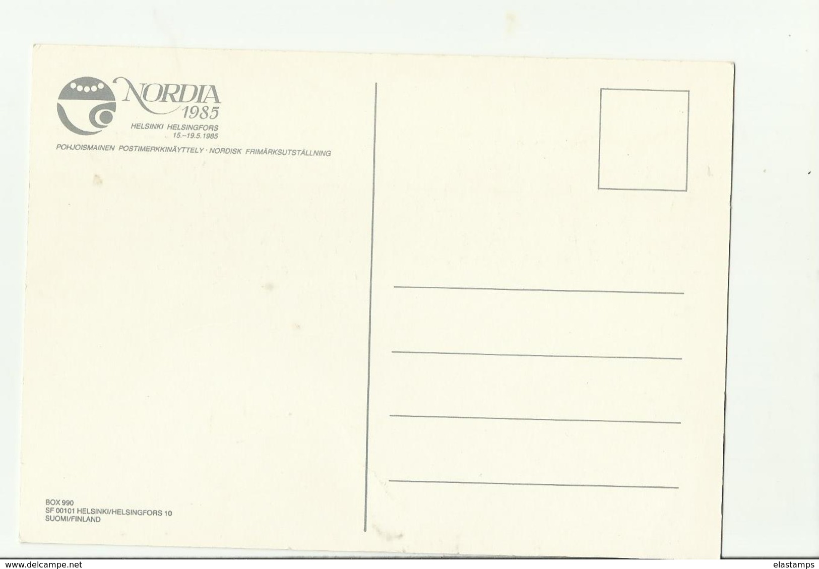 AK  Gs   FINLAND 1985 - Enteros Postales