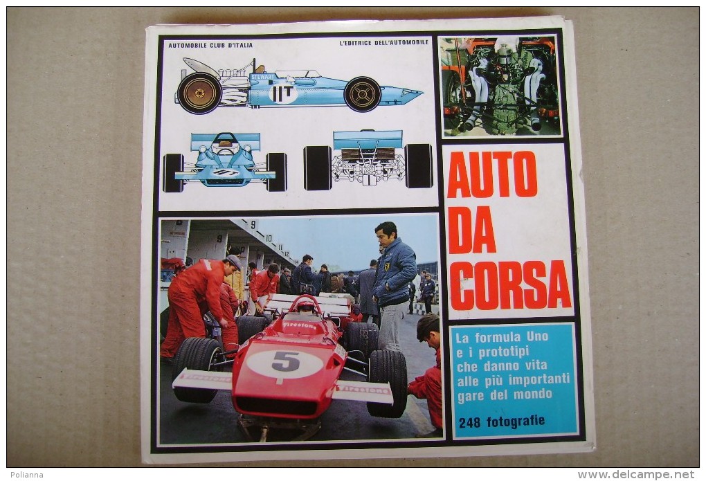 PDB/44 AUTO DA CORSA Automobile Club D´Italia Ed.Automob.1971/Ferrari/Lotus/Lotus Turbina/Mc Laren/Tyrrell - Motori