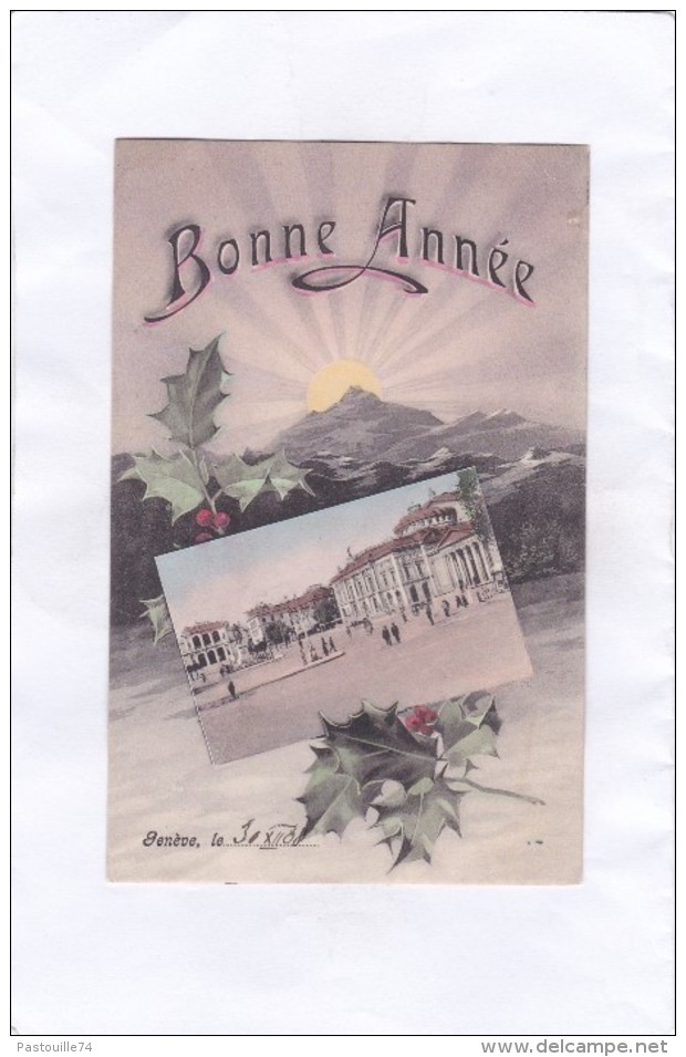 Bonne  Année.   Genève,  Le........... - Genève