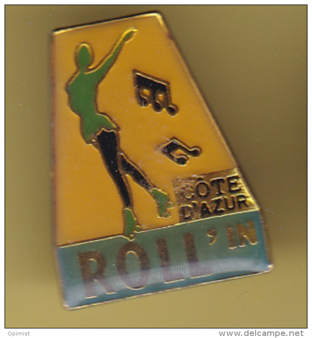 50645- Pin's-Pin Up.roll'in Cote D'azur.patinage... - Patinage Artistique