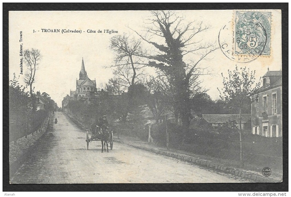 TROARN Côte De L'Eglise (Jeanblanc) Calvados (14) - Altri & Non Classificati