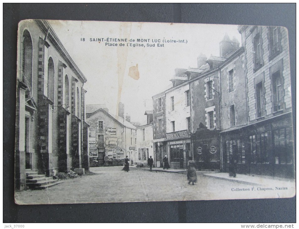 SAINT ETIENNE DE MONT LUC  Place De L'église, Docks De L'ouest , Pharmacie , Nouveautes - Autres & Non Classés