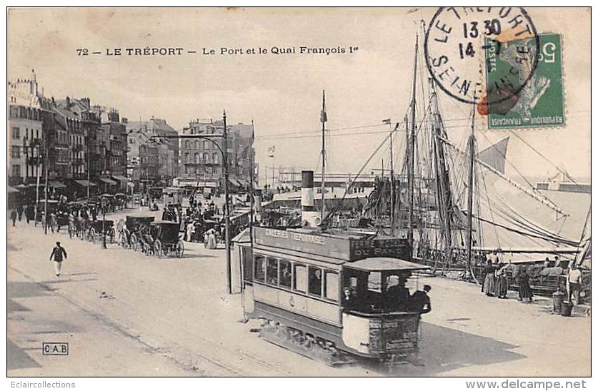 Le Tréport    76    Port Et Quai François 1er - Le Treport