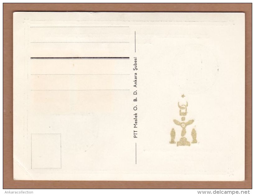 AC - TURKEY POSTAL STATIONARY - THE 50th ANNIVERSARY OF THE MERCANTILE MARINE COLLEGE ISTANBUL 04 JULY 1959 - Postal Stationery