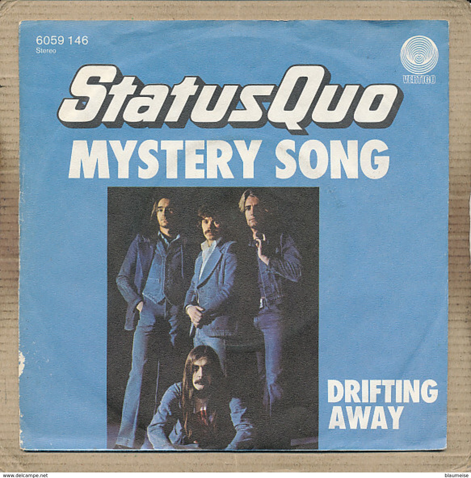 7" Single, Status Quo, Mystery Song - Rock