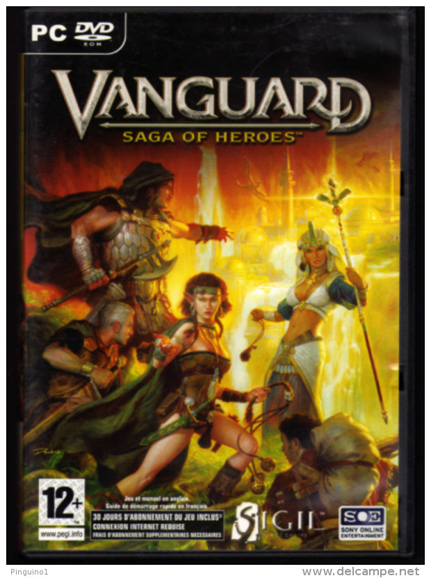 PC Vanguard Saga Of Heroes - Jeux PC
