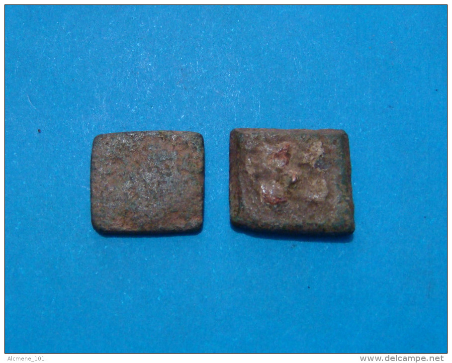 2 ROMAN EXAGIUM SOLIDI, II C.A.D. RARE - Archéologie