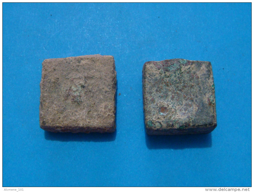 2 BIG ROMAN EXAGIUM SOLIDI, I C.A.D. - Archéologie