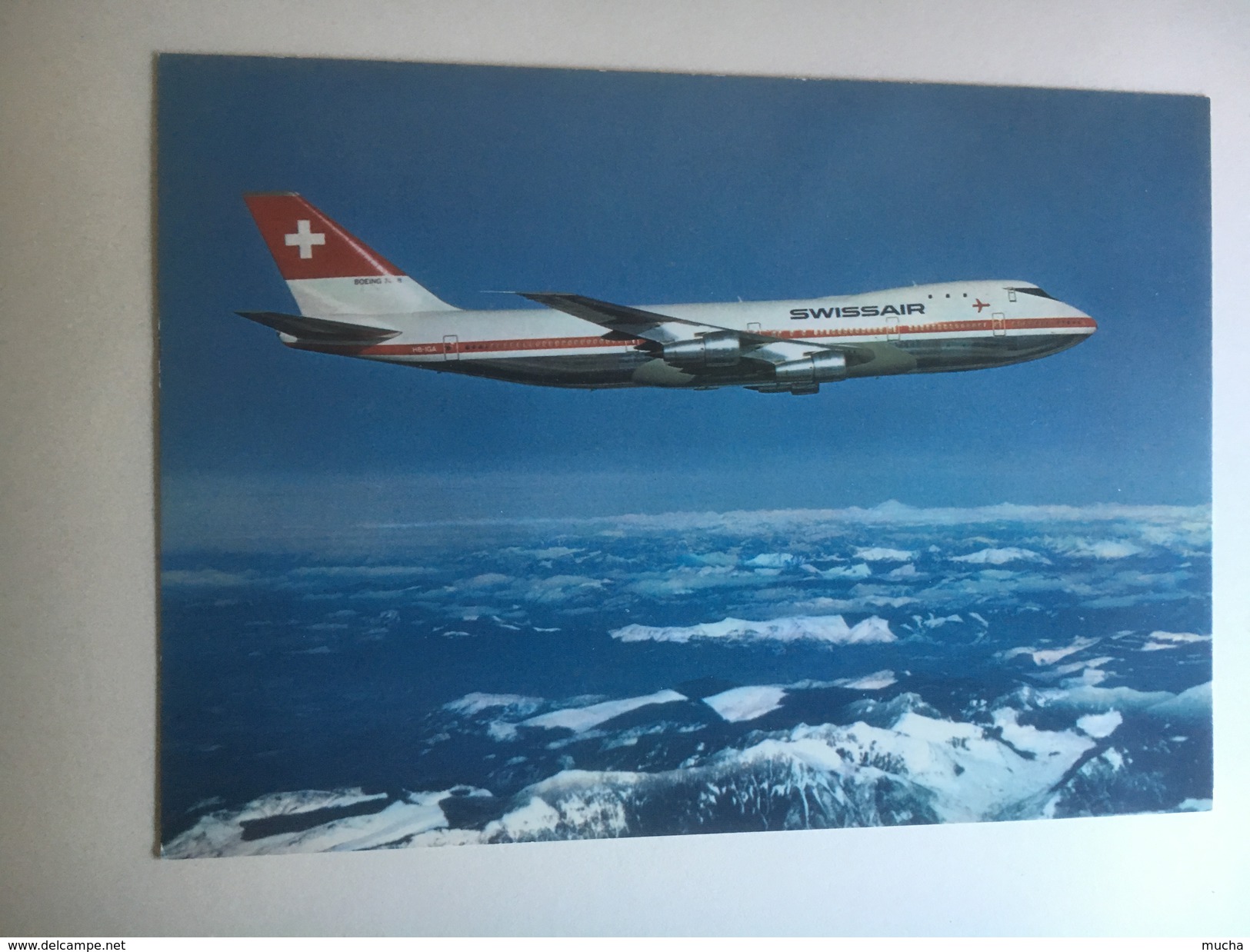 5674 - Jumbo-Jet Boeing 747-B Swissair - 1946-....: Modern Era