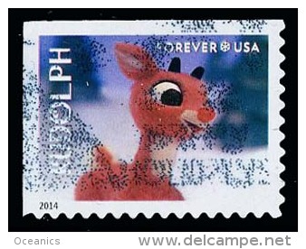 Etats-Unis / United States (Scott No.4946 - Noël / 2014 / Christmas) (o)  P2 - Used Stamps
