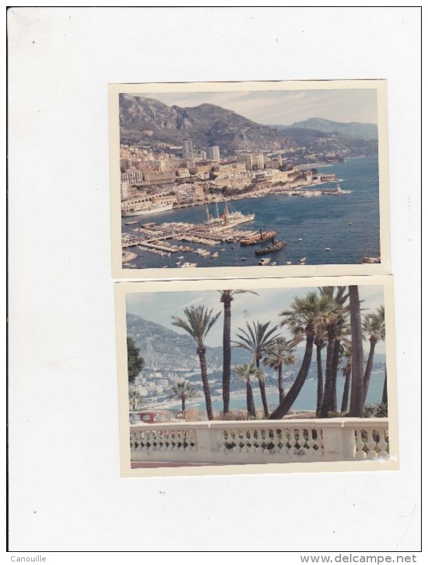 Monaco - Monte-Carlo + Jardin Exotique J - Photos Originales Des Années 60/70 ?? - Monte-Carlo