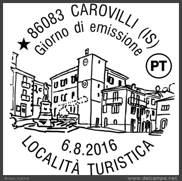 Nuovo - MNH - ITALIA - 2016 - Turismo - Carovilli (IS) - 0,95 € - 2011-20:  Nuovi